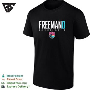 Freeman 0 Kaleigh Riehl San Diego Wave Fc National Women Soccer League Nwsl Professional T-Shirt
