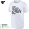 Fui En Bici Hasta Kansas City Camiseta Cursi Texto T-Shirt