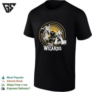 Gandalf Radagast Saruman The Wizards Lord Of The Rings Rock Band Parody Music T-Shirt
