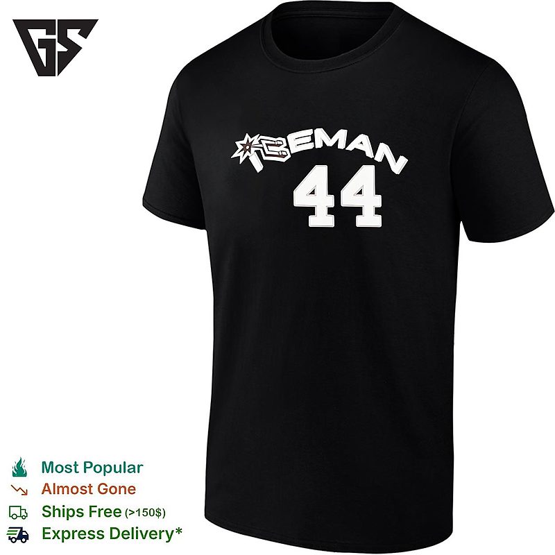 George Gervin San Antonio Spurs NBA Iceman 44 T-Shirt George Gervin San Antonio Spurs NBA Iceman 44 T-Shirt