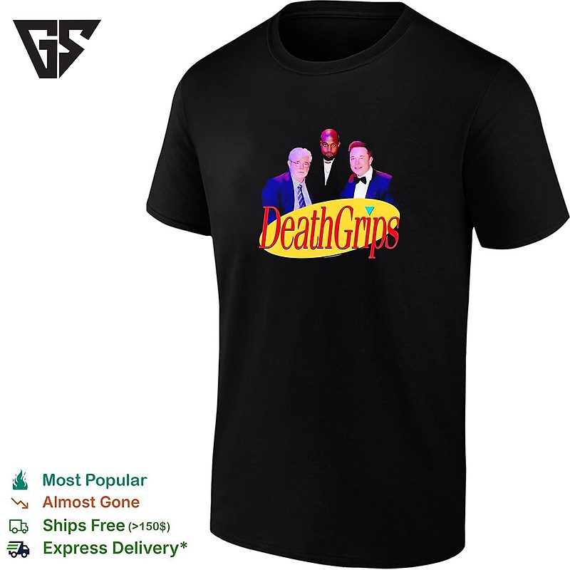 George Lucas Kanye West Elon Musk Death Grips Trio T-Shirt George Lucas Kanye West Elon Musk Death Grips Trio T-Shirt