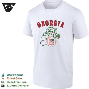 Georgia Bulldogs Have A Ball 1990 NCAA College World Series Baseball T-Shirt