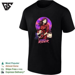 Girl Racing Midnight Rider Vintage T-Shirt