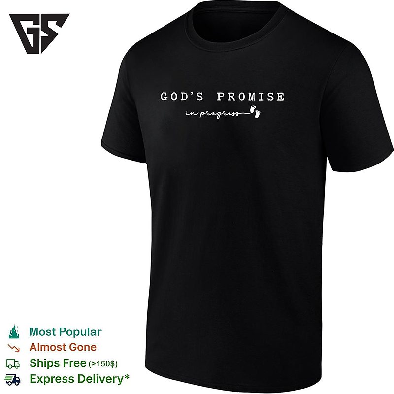 God’s Promise In Progress Little Footprints Signature T-Shirt God’s Promise In Progress Little Footprints Signature T-Shirt