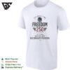 Golden State Warriors X Celebrating Freedom 250 United We Stand 1776 2026 T-Shirt