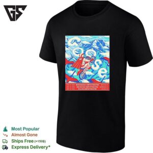 Goose Colorado Run Shows 2026 Mishawaka Amphitheatre Red Rocks Amphitheatre And Dillon Amphitheater T-Shirt