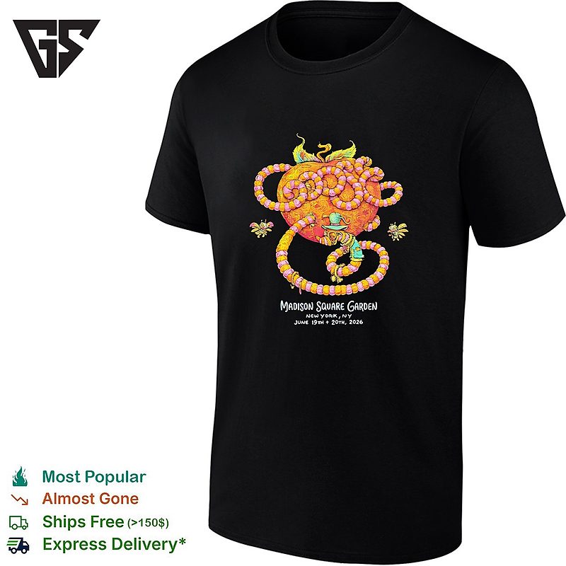 Goose Madison Square Garden New York 2026 On June 19 And 20 2026 T-Shirt Goose Madison Square Garden New York 2026 On June 19 And 20 2026 T-Shirt