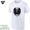Gothic Heart Cross With Angel Wings T-Shirt