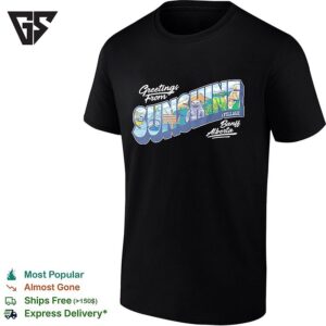 Greetings From Sunshine Village Banff Alberta Postcard T-Shirt