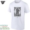 Grim Reaper Death Will Fear Me Rose Thorn Chain Gothic Horror Skeleton Art T-Shirt