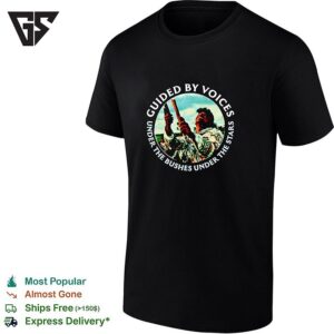 Guided By Voices Under The Bushes Under The Stars Black T-Shirt