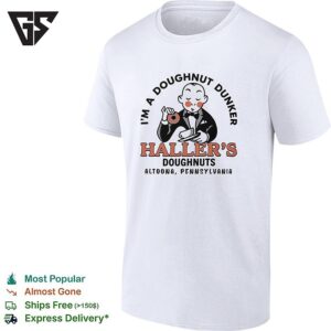 Haller’s Doughnuts I’m A Doughnut Dunker Altoona Pennsylvania Vintage T-Shirt