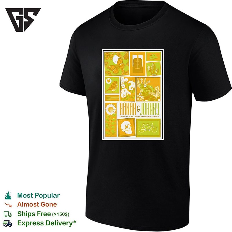 Hanah And Johnny Slinger Wi May 30 2026 Poster T-Shirt Hanah And Johnny Slinger Wi May 30 2026 Poster T-Shirt