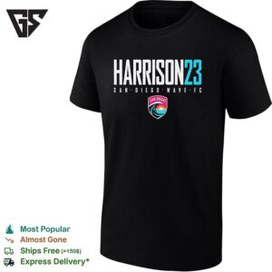 Harrison 23 Nya Harrison San Diego Wave Fc Logo T-Shirt