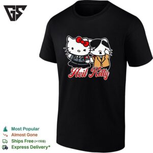 Heil Kitty Hello Kitty And Adolf Hitler Parody Pop Culture Icon Funny Fan T-Shirt