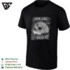 Hikari Riders Kanji Skull Blueprint Technical Illustration Graphic T-Shirt