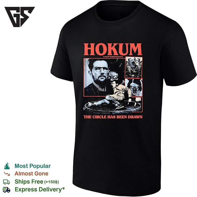 Hokum Damian Mccarthy The Circle Has Been Drawn Parody Horror Movie Fan T-Shirt Hokum Damian Mccarthy The Circle Has Been Drawn Parody Horror Movie Fan T-Shirt