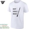 Hot Girls Reed Clarinet Musician Band Instrument Woodwind Player Music Gift T-Shirt