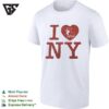 I Love Ny Corgi Dog Lover Heart Graphic New York City Breed Fan Puppy Gift T-Shirt