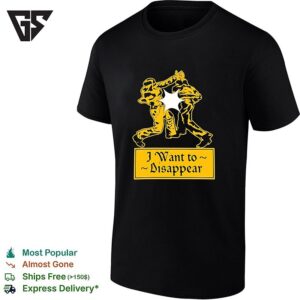 I Want To Disappear Vintage T-Shirt