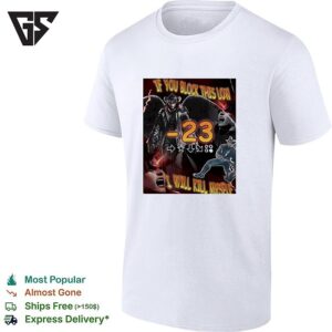 If You Block This Love Game Over Villain Meme Bold Poster T-Shirt