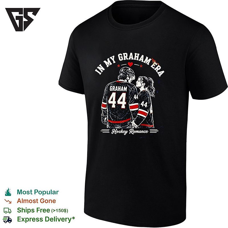 In My Graham Era Hockey Romance Graham 44 Ice Hockey Sport T-Shirt In My Graham Era Hockey Romance Graham 44 Ice Hockey Sport T-Shirt