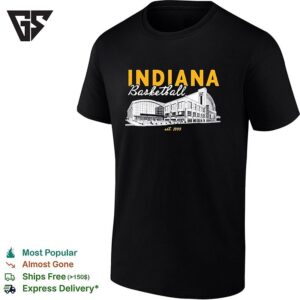 Indiana Basketball Arena Sketch Est 1999 T-Shirt