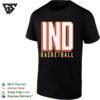 Indiana Basketball Bold Stacked Letters T-Shirt
