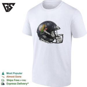 Indiana Corn Chicago Bears Helmet Logo Parody Football Design Custom Sports T-Shirt