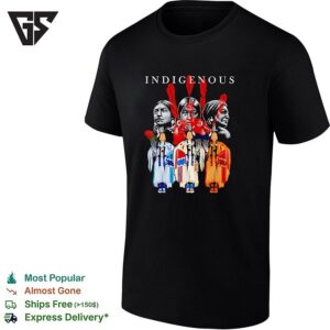 Indigenous Indigenous Heritage Culture Traditional Native American Art Print T-Shirt