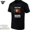 Italy Fist Flag Bare Knuckle Fighting Championship T-Shirt