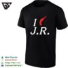 J R Ewing Dallas Tv Show I Love J R Gun Parody Quotenovelty T-Shirt