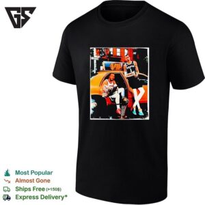 Jalen Brunson And Victor Wembanyama New York Knicks San Antonio Spurs NBA T-Shirt