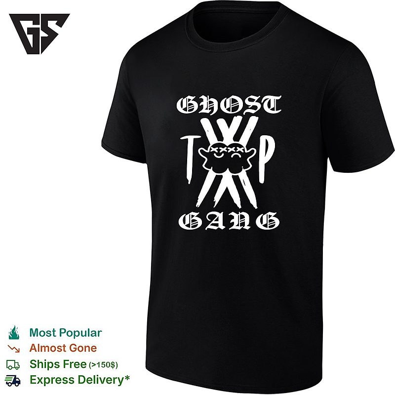 Jalen Brunson Karl Anthony Towns New York Knicks Ghost Gang T-Shirt Jalen Brunson Karl Anthony Towns New York Knicks Ghost Gang T-Shirt