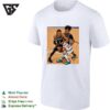 Jalen Brunson Knicks Vs Victor Wemby San Antonio Spurs Cartoon T-Shirt