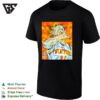 Jalen Brunson New York Knicks Number 11 Lightning Comic Book Art T-Shirt