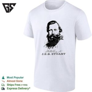 James Ewell Brown Stuart American Civil War Confederacy Confederate Army Virginia T-Shirt