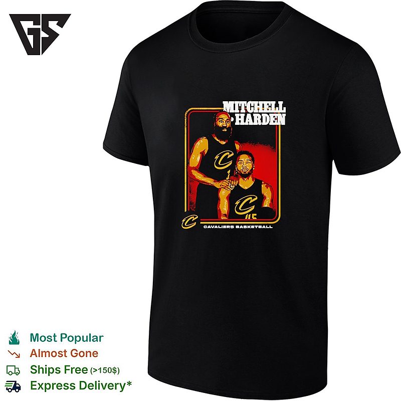James Harden And Donovan Mitchell Cleveland Cavaliers NBA Parody Sports Fan T-Shirt James Harden And Donovan Mitchell Cleveland Cavaliers NBA Parody Sports Fan T-Shirt