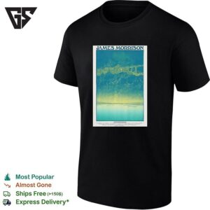 James Morrison Undiscovered Tour 2026 Poster Concert Date List Tour Merch T-Shirt