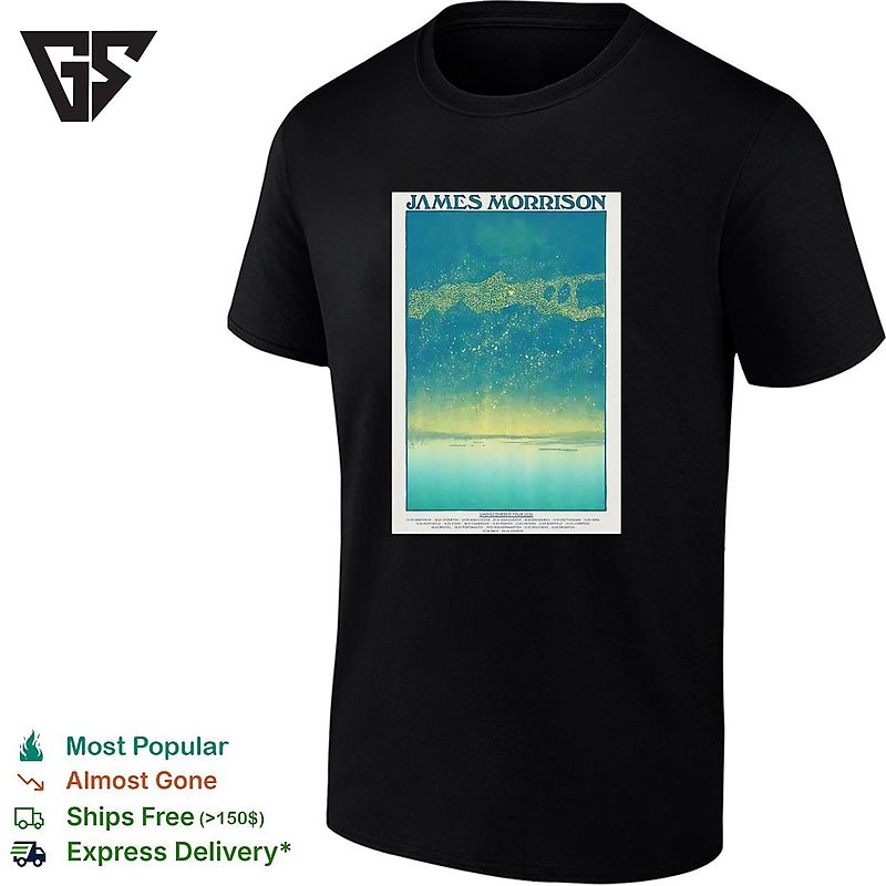 James Morrison Undiscovered Tour 2026 Poster Concert Date List Tour Merch T-Shirt James Morrison Undiscovered Tour 2026 Poster Concert Date List Tour Merch T-Shirt