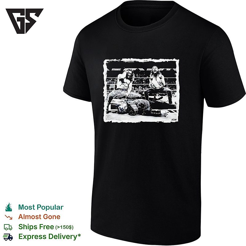 Jay White And Juice Robinson Bullet Club Gold Aew Dynamite Dynamite Aew T-Shirt Jay White And Juice Robinson Bullet Club Gold Aew Dynamite Dynamite Aew T-Shirt