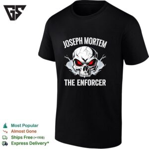 Joseph Mortem The Enforcer Skull T-Shirt