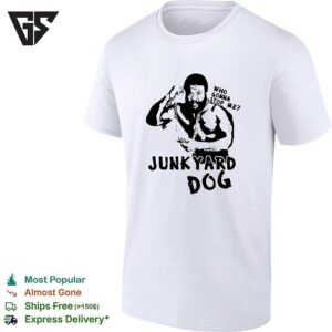 Junkyard Dog Who Gonna Stop Me Wwe Wrestling Legend Retro Iconic Sport Graphic T-Shirt