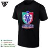 Just Once Before I Die Italian Soccer Trophy Shield Parody T-Shirt