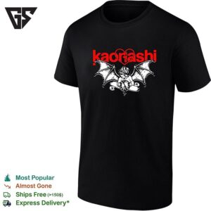 Kaorashi Winged Cherub With Broken Heart And Clock T-Shirt
