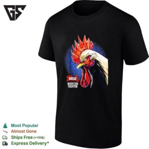 Keiji Rooster Fighter Kanji Text Japanese Anime Manga Inspired Graphic T-Shirt