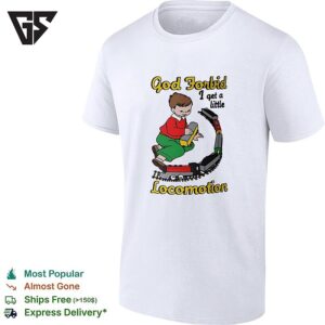 Kid With Train Toy God Forbid A White Boy Get A Little Locomotion T-Shirt