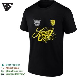 Killswitch Engage Ornate Script Gothic Emblem Design T-Shirt