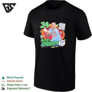 Kirby Puckett Minnesota Twins Baseball Card T-Shirt