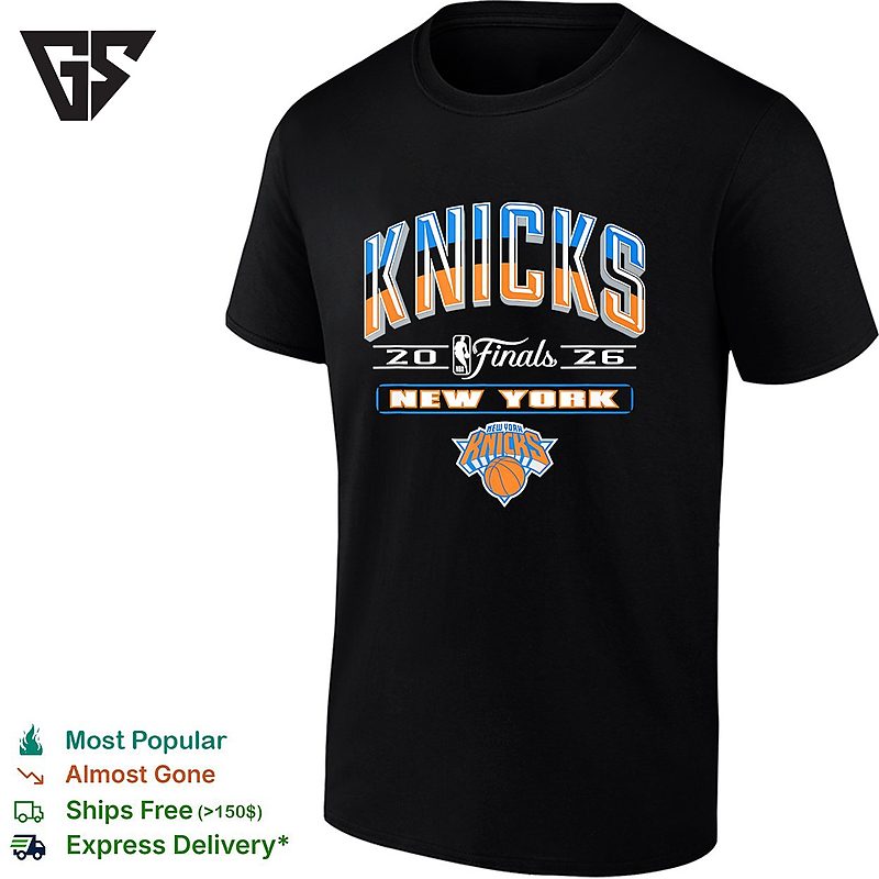 Knicks 2026 Finals New York NBA Basketball Team Concept Fan Graphic T-Shirt Knicks 2026 Finals New York NBA Basketball Team Concept Fan Graphic T-Shirt